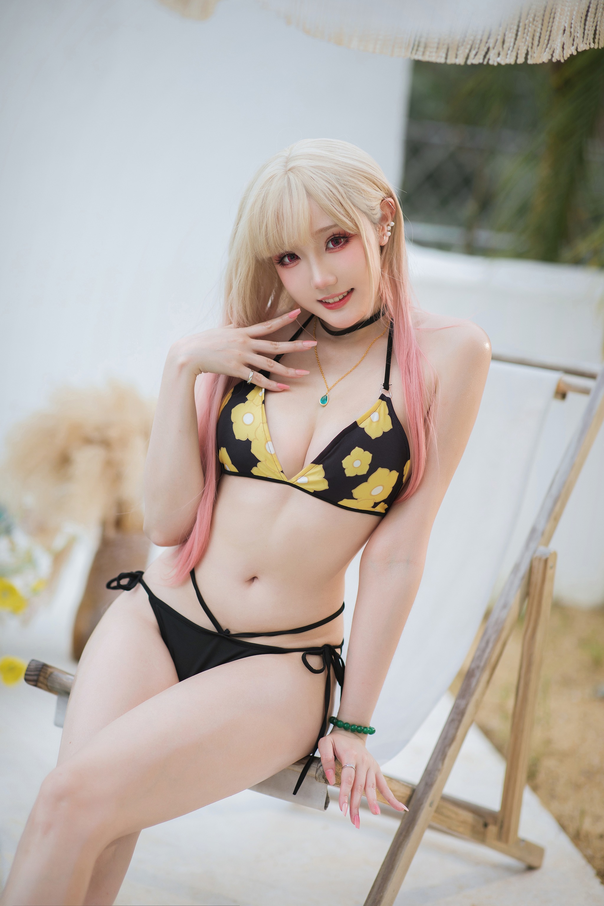 图片[1]-瓜希酱 – NO.051 喜多川海梦泳装 [20P]-XikXak
